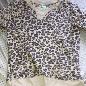 Cheetah print top